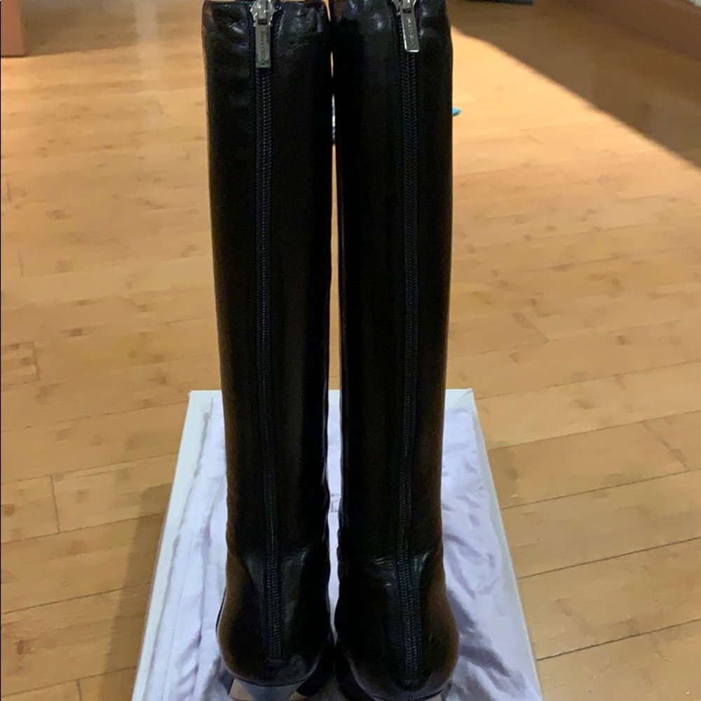 Jimmy Choo Black Stiletto Boots 39 9 Perfect - Picture 3 of 13